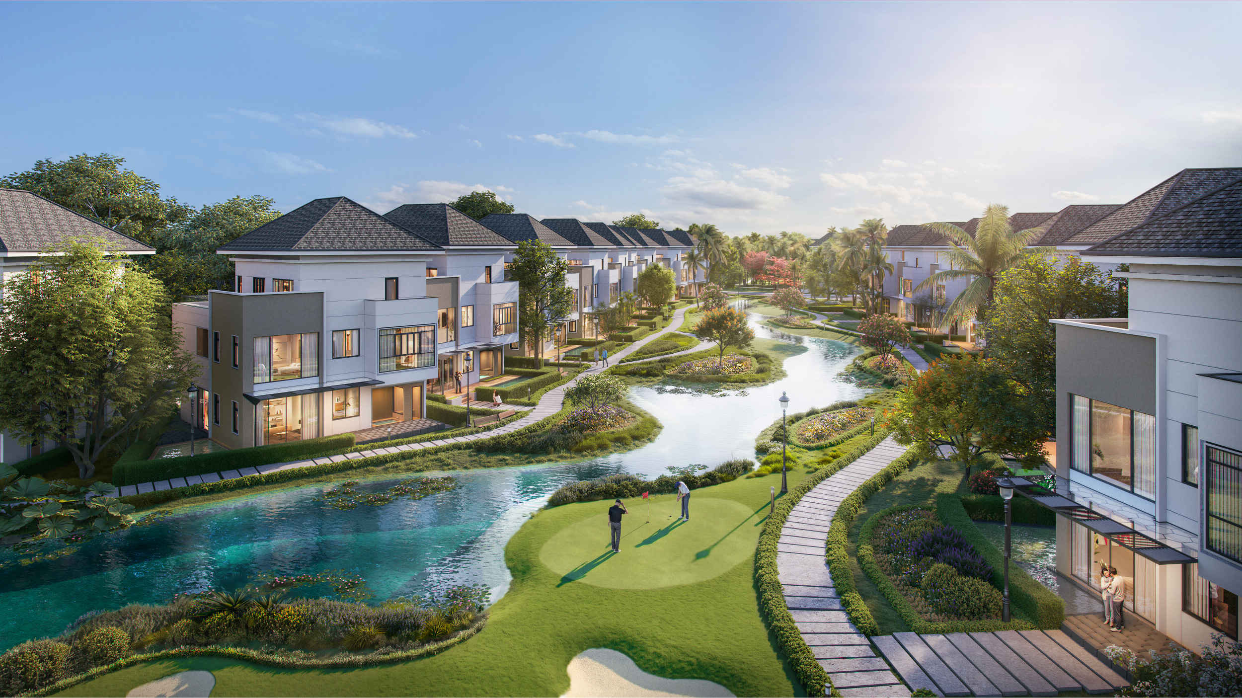 Phân khu The AGULA thuộc dự án Khu Dân cư TMDV Phúc An